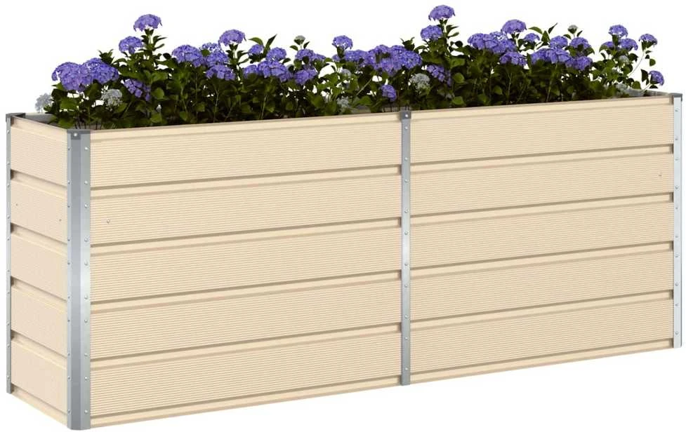 Lovelis Ivory 195 x 50 x 75 cm Cinkuota plienas