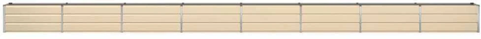 Lovelis Ivory 770 x 50 x 45 cm Cinkuota plienas