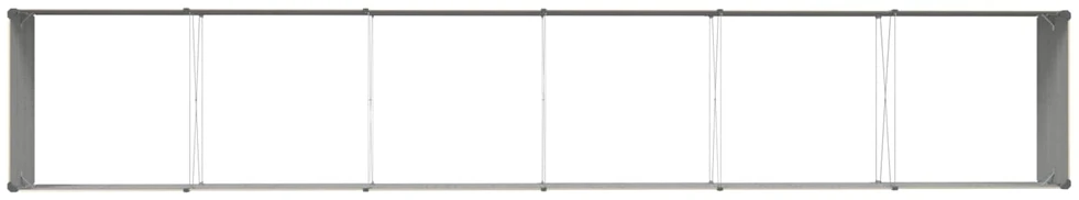 Lovelis Ivory 580 x 100 x 45 cm Galvanizuotas plienas