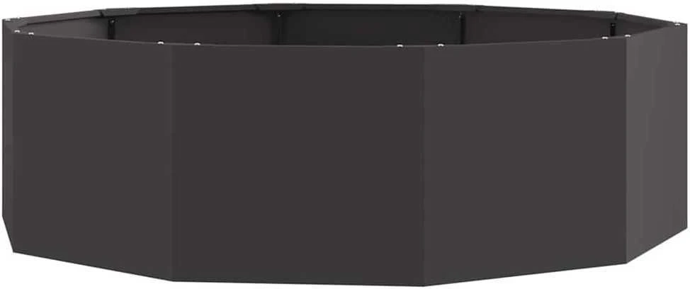 Lovelis Juoda 120 x 120 x 35 cm Plienas