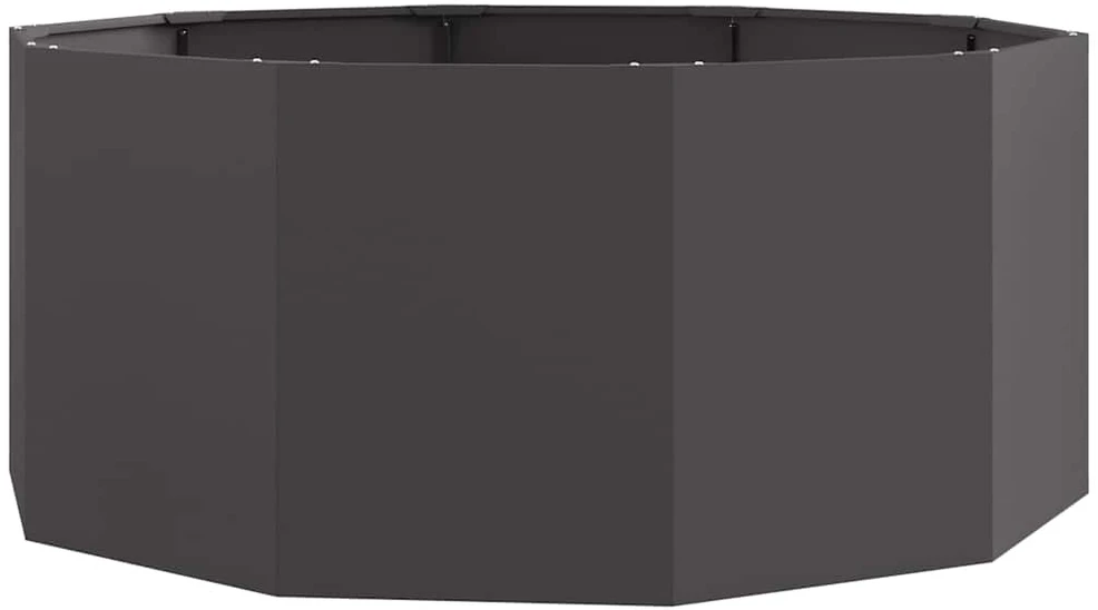 Lovelis Juoda 120 x 120 x 50 cm Plienas