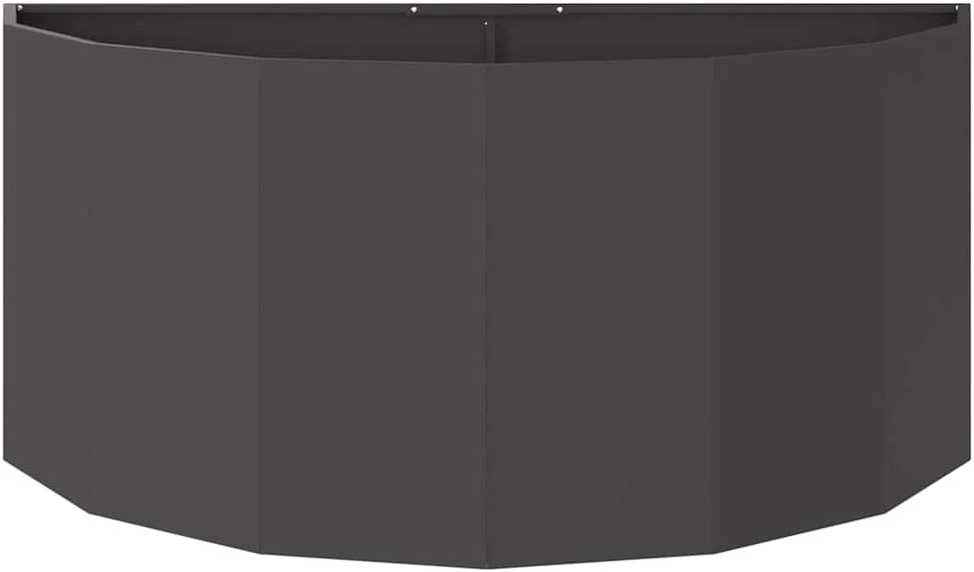 Lovelis Juoda 120 x 60 x 50 cm Plienas
