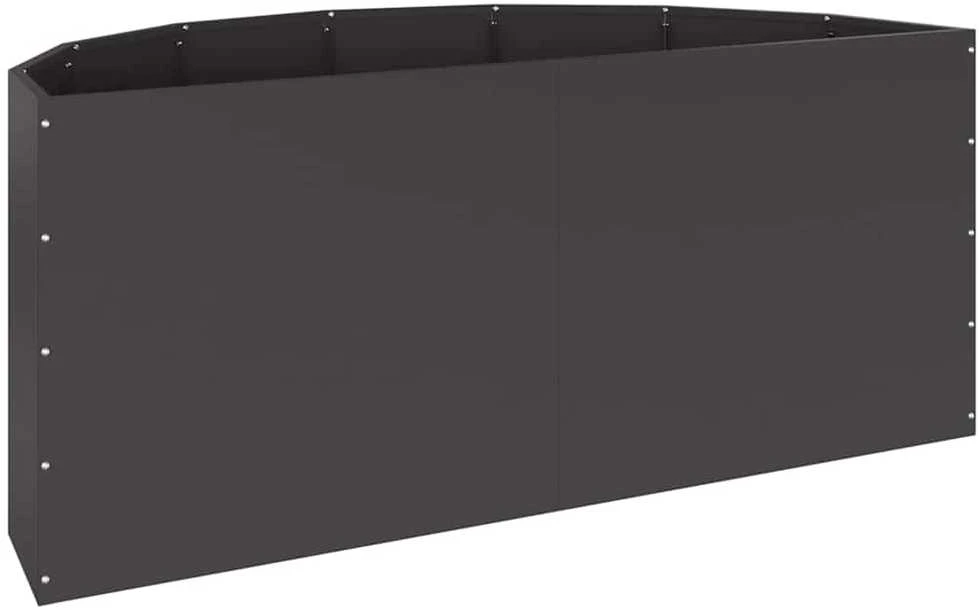 Lovelis Juoda 120 x 60 x 50 cm Plienas
