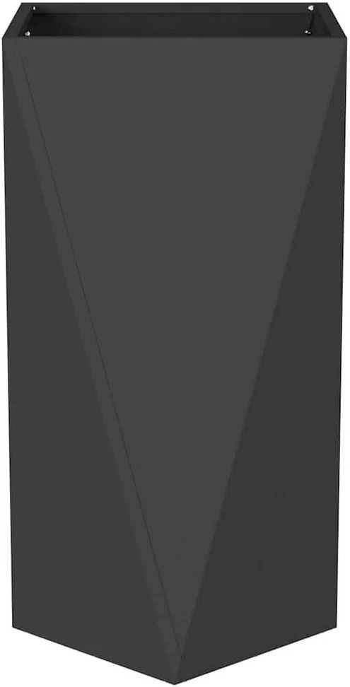 Lovelis Juoda 40 x 40 x 75 cm Plienas