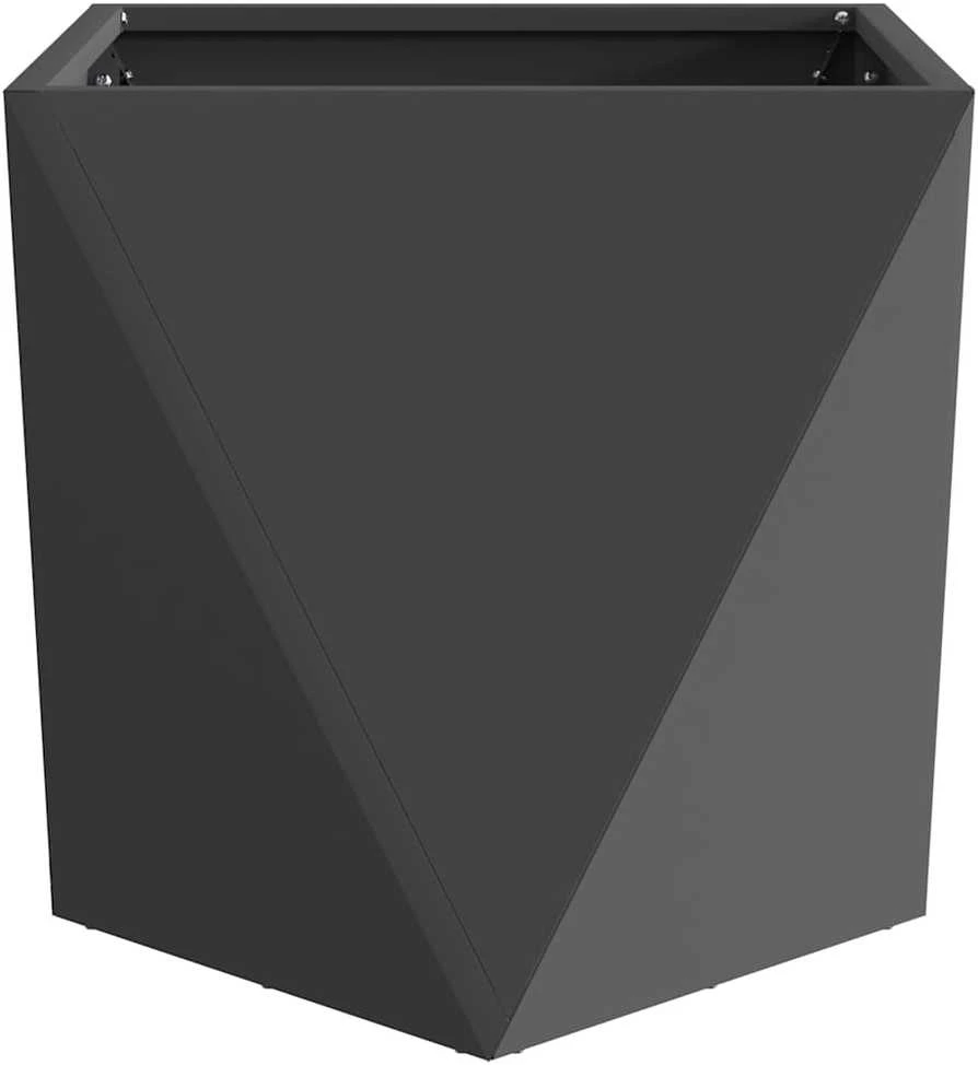 Lovelis Juoda 50 x 50 x 50 cm Plienas