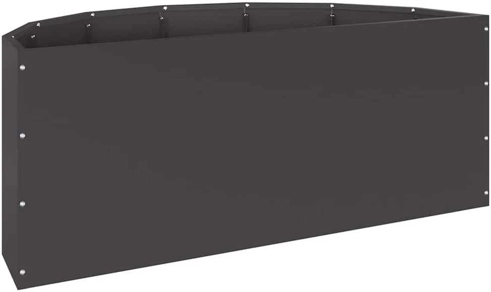 Lovelis Juoda 90 x 45 x 35 cm Plienas