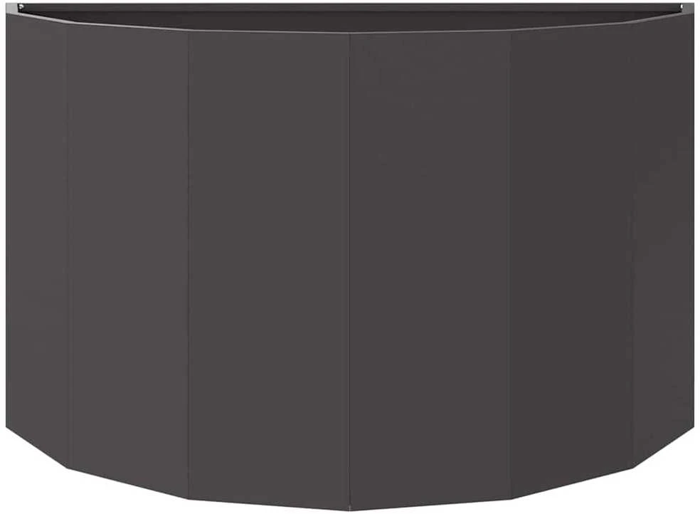 Lovelis Juoda 90 x 45 x 50 cm Plienas