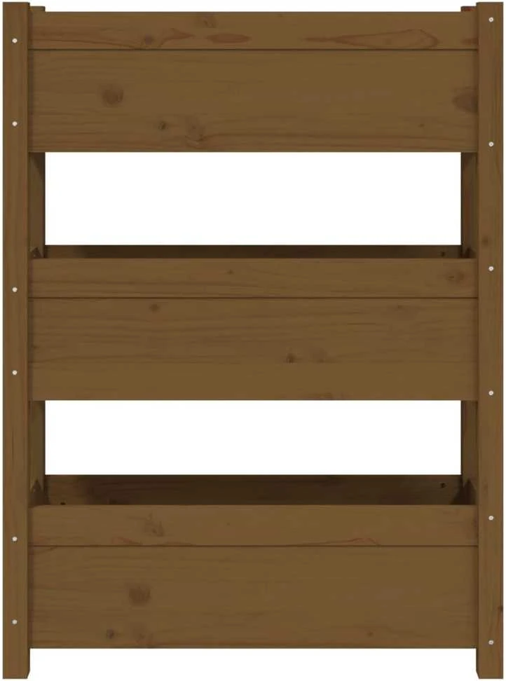 Lovelis, medaus rudas, 77x25x104,5cm, pušies medienos masyvas
