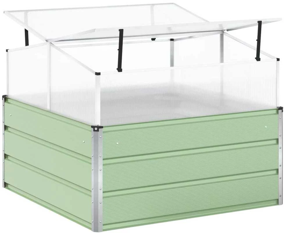 Lovelis Pastelinė žalia 100 x 100 x 77 cm Galvanizuotas plienas