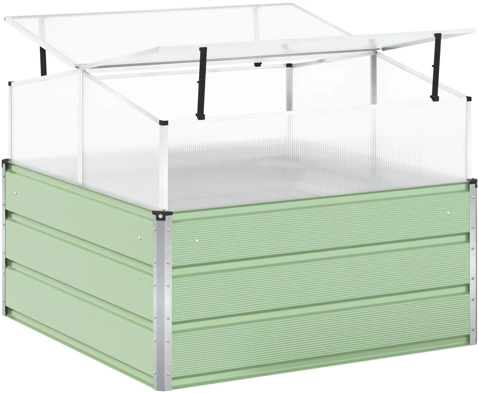Lovelis Pastelinė žalia 100 x 100 x 77 cm Galvanizuotas plienas