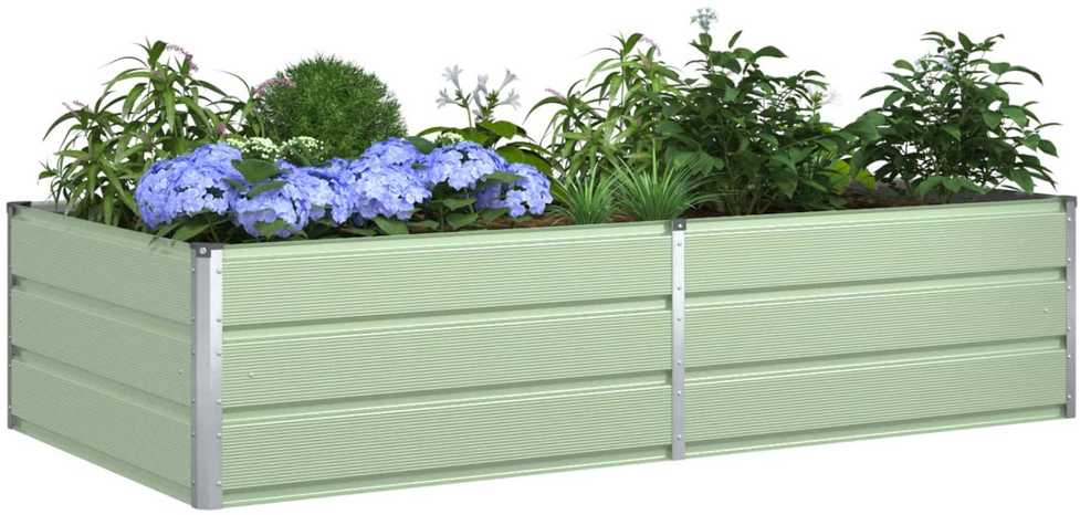 Lovelis Pastelinė žalia 195 x 100 x 45 cm Galvanizuotas plienas
