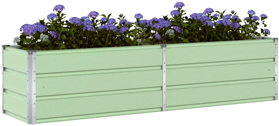 Lovelis Pastelinė žalia 195 x 50 x 45 cm Cinkuota plienas
