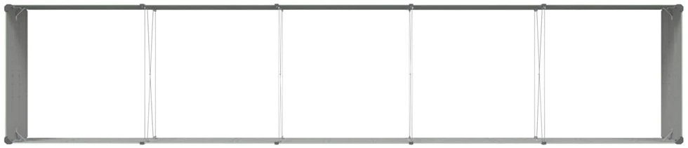 Lovelis Pastelinė žalia 480 x 100 x 45 cm Galvanizuotas plienas