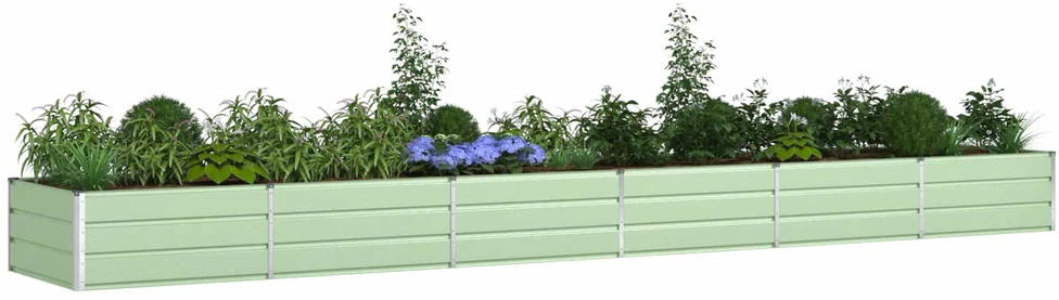 Lovelis Pastelinė žalia 580 x 100 x 45 cm Galvanizuotas plienas