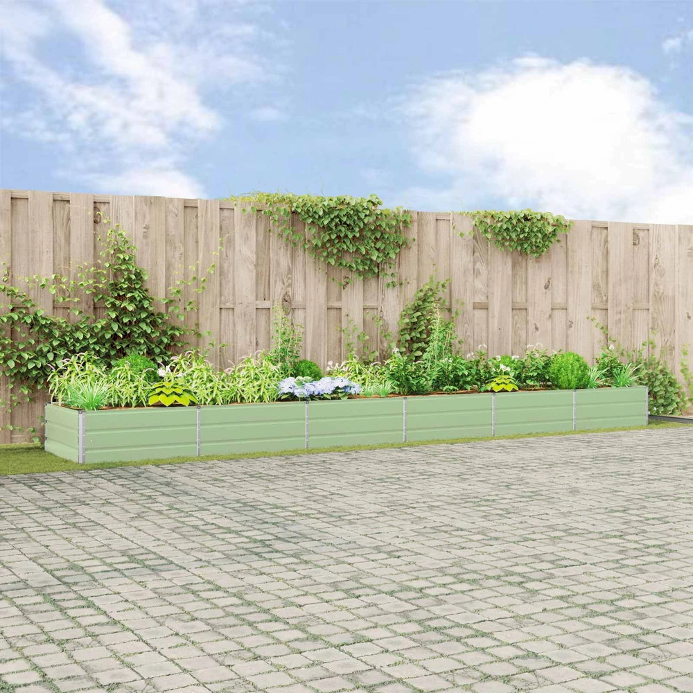 Lovelis Pastelinė žalia 580 x 100 x 45 cm Galvanizuotas plienas