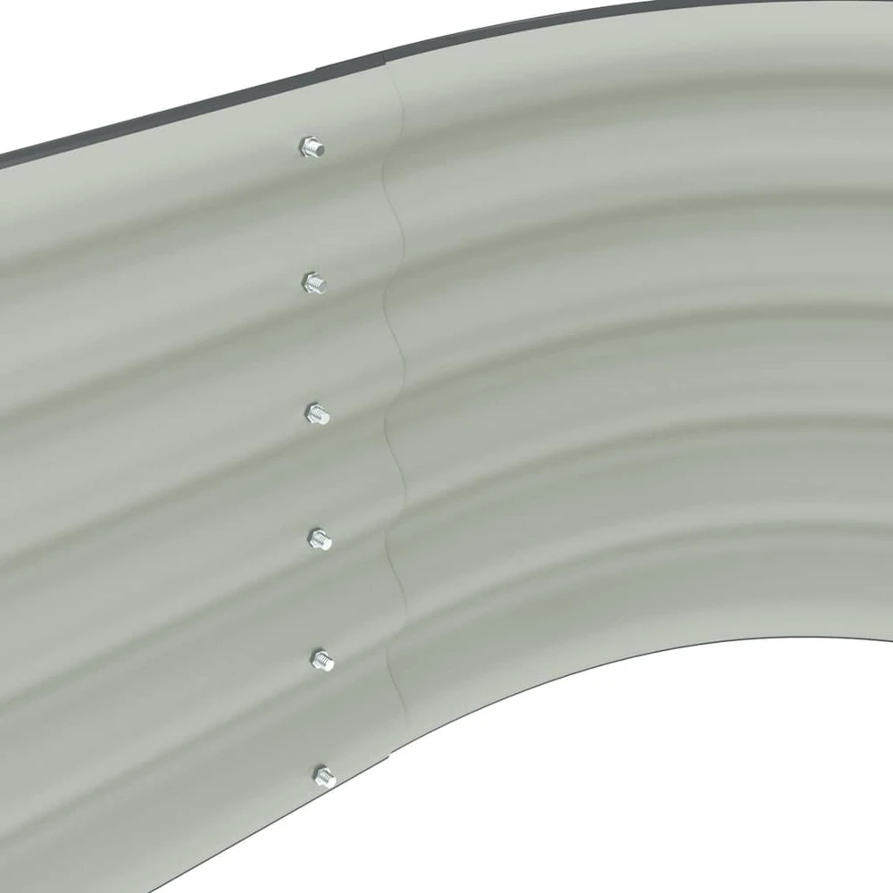 Lovelis, pilkas, 240x80x44cm, galvanizuotas plienas, aukštas