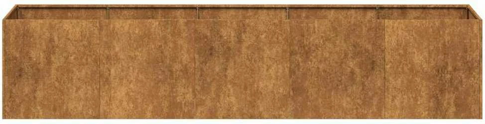 Lovelis, rūdžių, 200x40x40cm, oro sąlygoms atsparus plienas