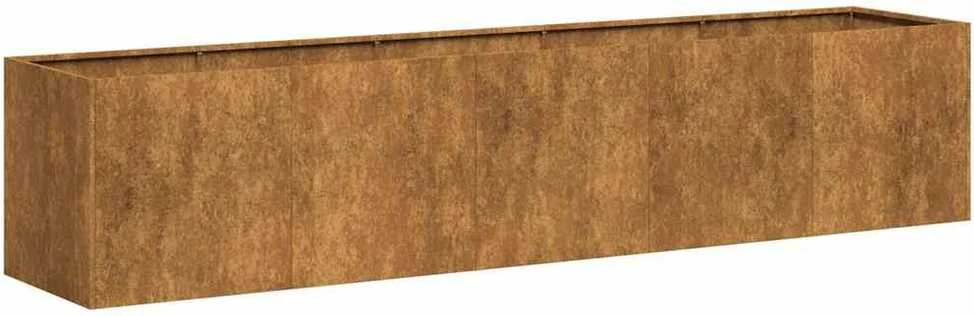 Lovelis, rūdžių, 200x40x40cm, oro sąlygoms atsparus plienas
