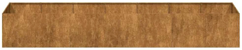 Lovelis, rūdžių, 280x80x40cm, oro sąlygoms atsparus plienas