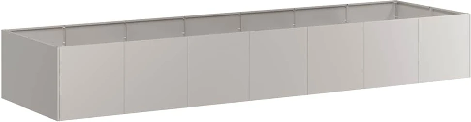 Sodo vazonas Rūdijanti 280 x 80 x 40 cm