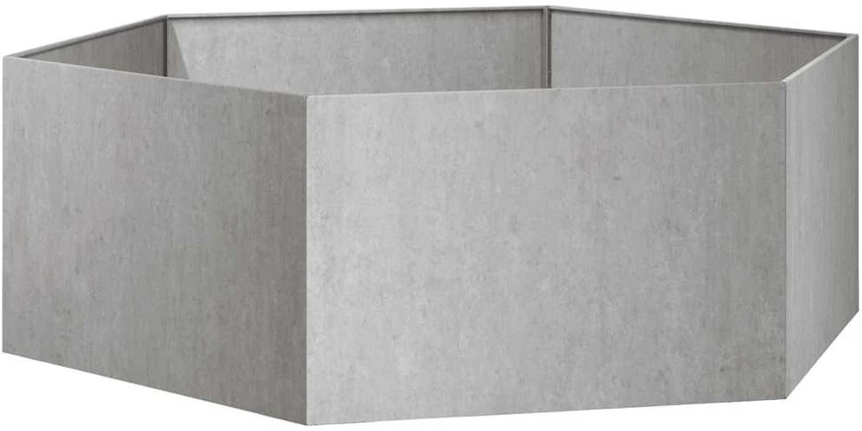Lovelis, rūdžių spalvos, 138x120x45 cm, Corten plienas