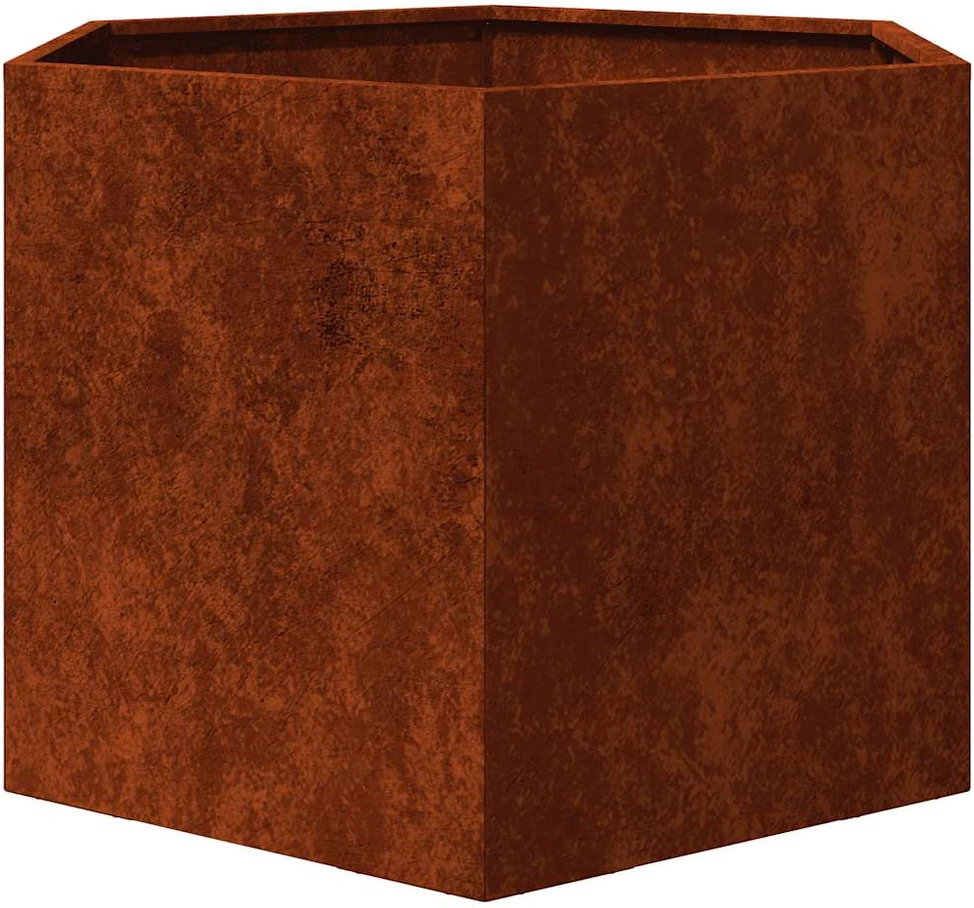 Lovelis, rūdžių spalvos, 60x60x45cm, Corten plienas