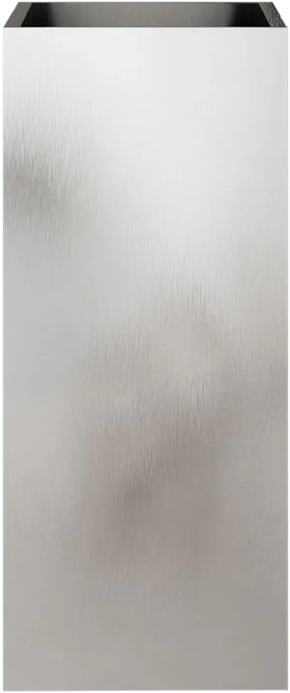 Lovelis, sidabrinės spalvos, 32x29x75cm, nerūdijantis plienas