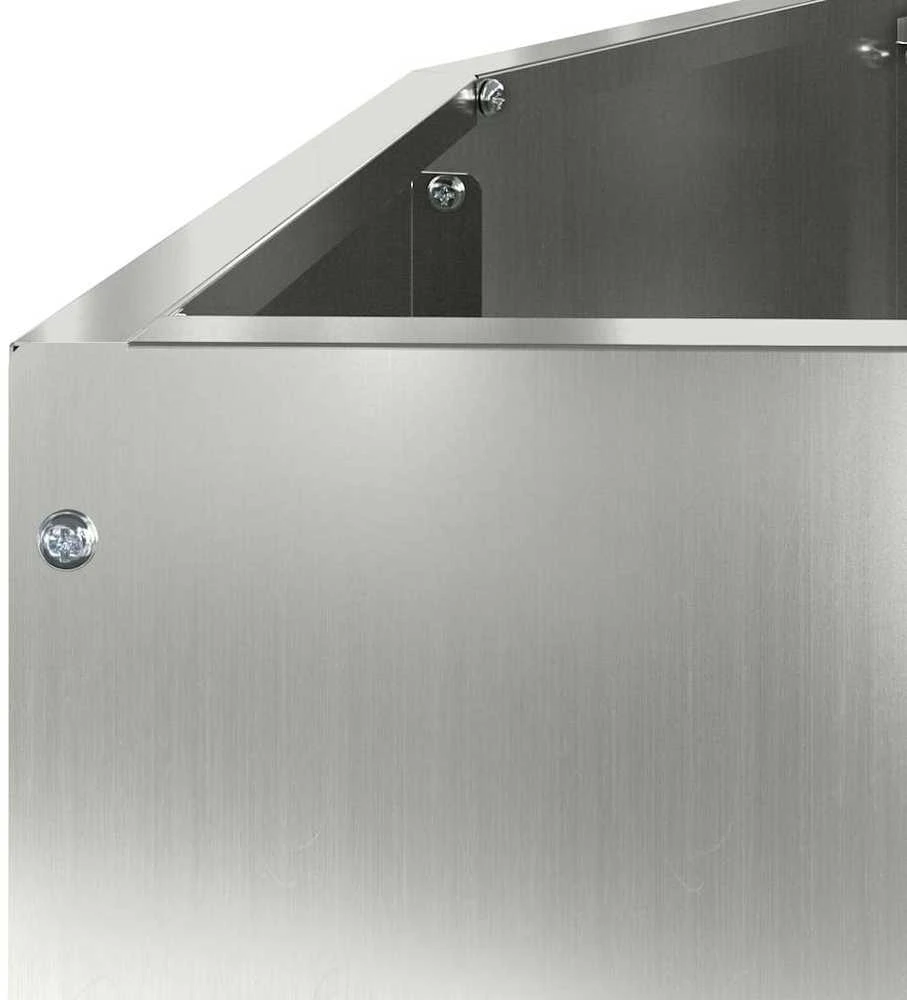 Lovelis Sidabro 120 x 60 x 35 cm Cinkuota plienas