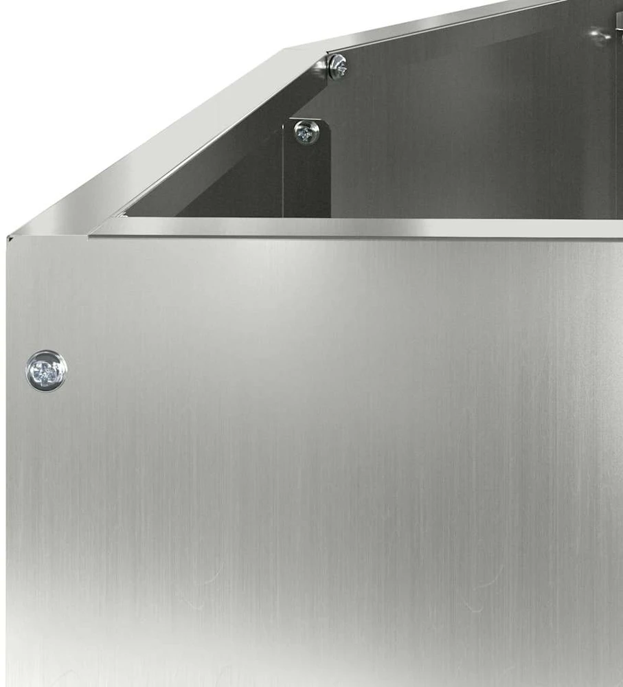 Lovelis Sidabro 120 x 60 x 50 cm Cinkuota plienas