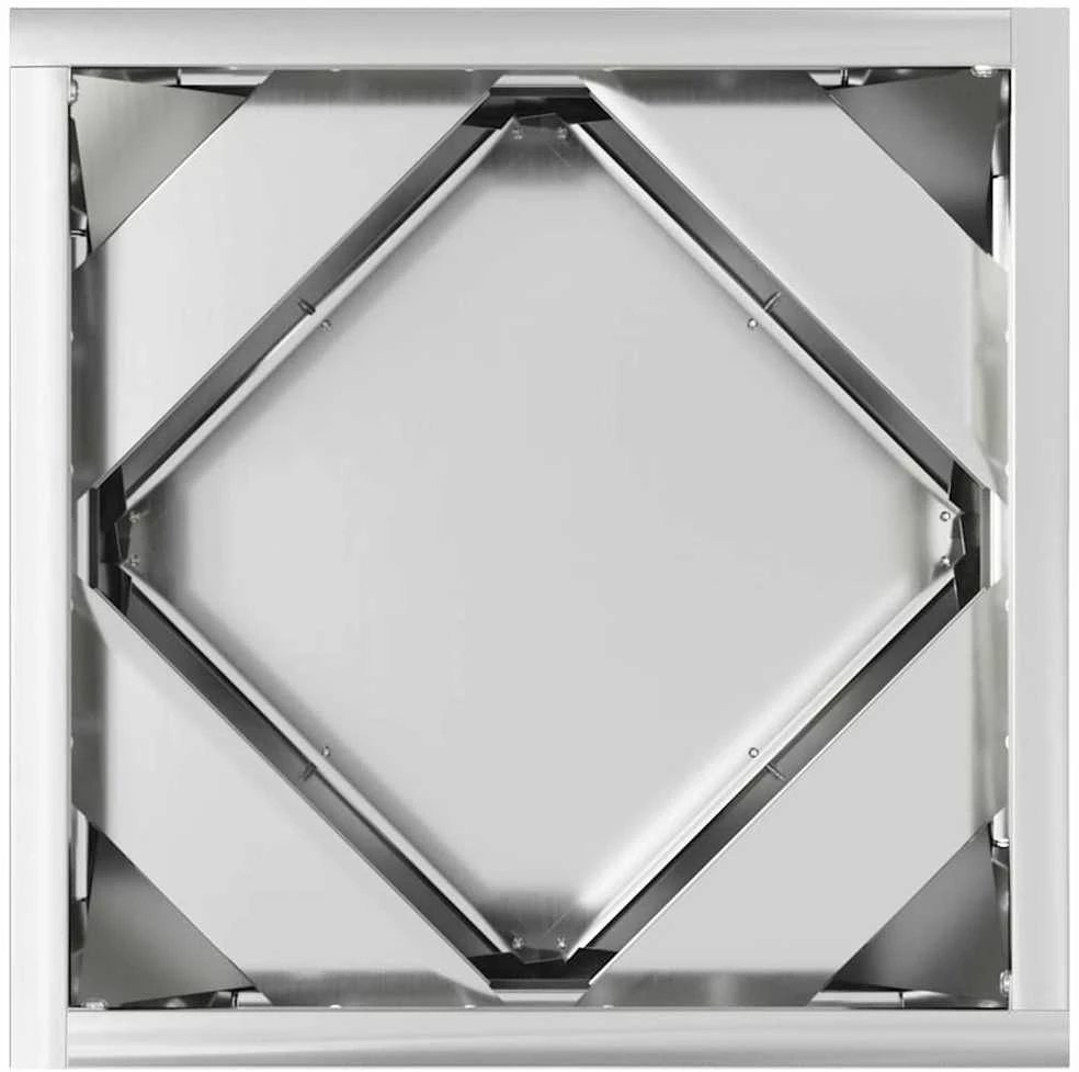 Lovelis Sidabro 30 x 30 x 30 cm Cinkuota plienas