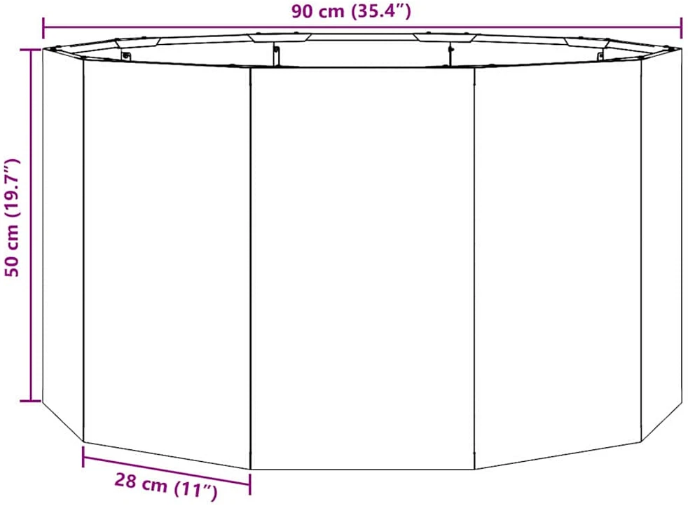 Lovelis Sidabro 90 x 90 x 50 cm Cinkuota plienas