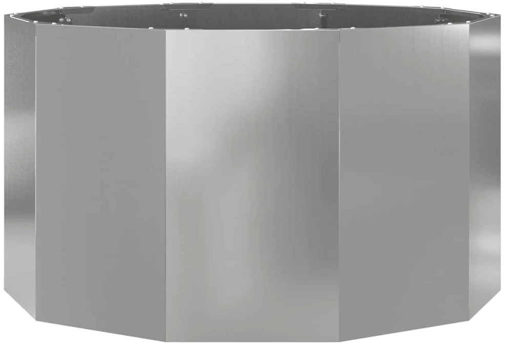 Lovelis Sidabro 90 x 90 x 50 cm Cinkuota plienas