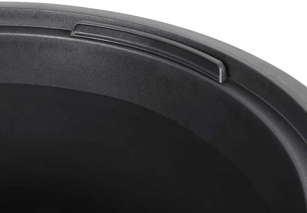 Lovelis su išimamu įdėklu, baltas, 18/45l, PP