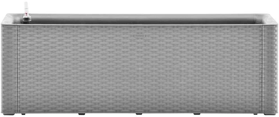 Lovelis su savaiminio laistymo sistema, pilkas, 100x43x33cm