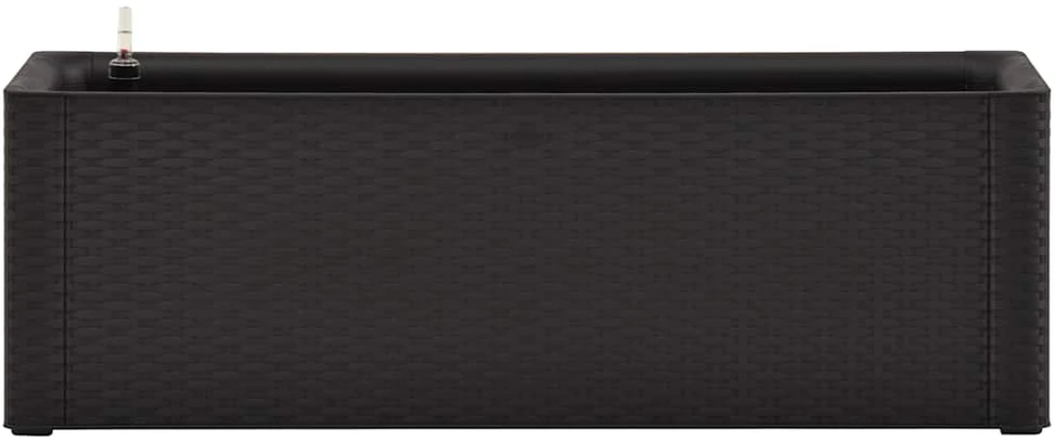 Lovelis su savaiminio laistymo sistema, antracito, 100x43x33cm