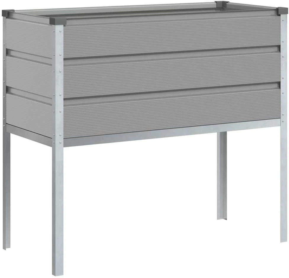Lovelis Šviesiai pilka 100 x 45 x 90 cm Cinkuota plienas