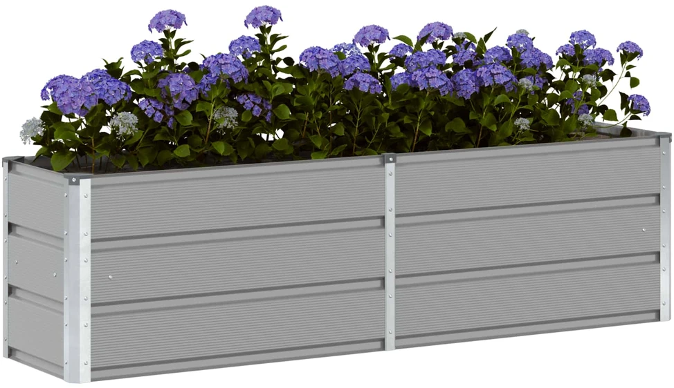 Lovelis Šviesiai pilka 160 x 40 x 45 cm Plienas