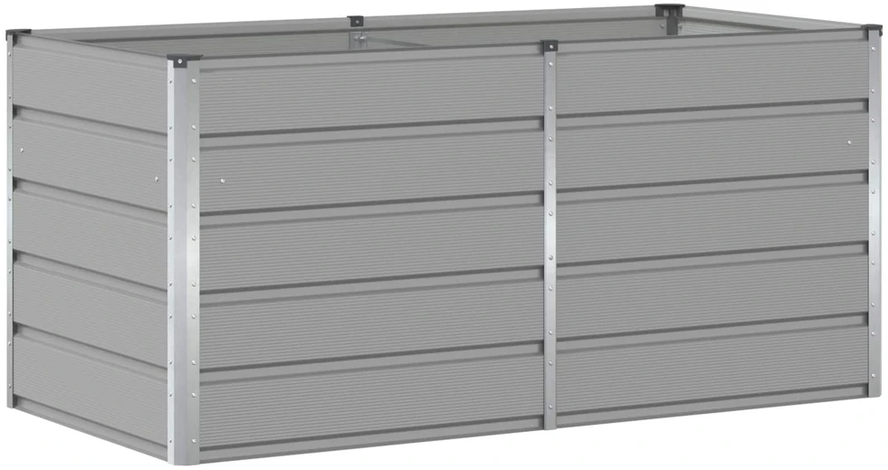 Lovelis Šviesiai pilka 160 x 80 x 75 cm Plienas