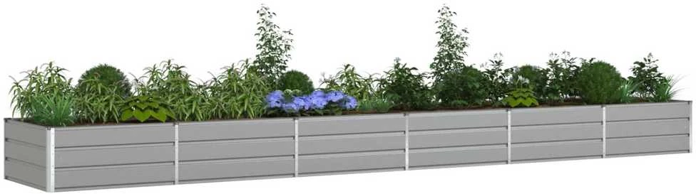 Lovelis Šviesiai pilka 580 x 100 x 45 cm Galvanizuotas plienas