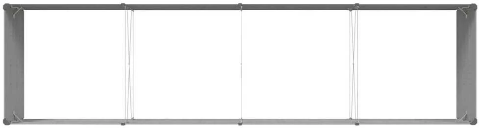 Lovelis Šviesiai pilka 385 x 100 x 45 cm Galvanizuotas plienas