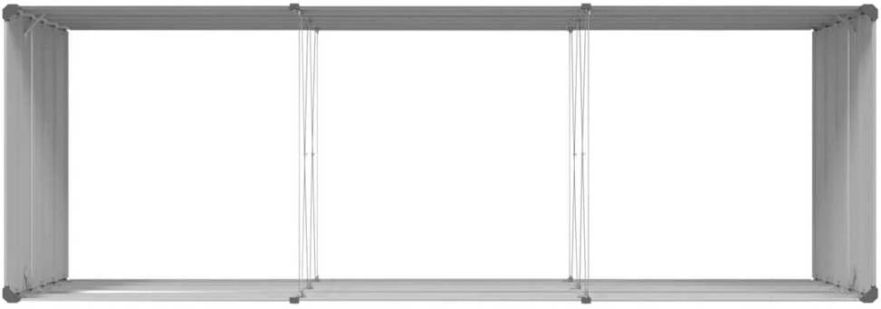 Lovelis Šviesiai pilka 290 x 100 x 75 cm Galvanizuotas plienas