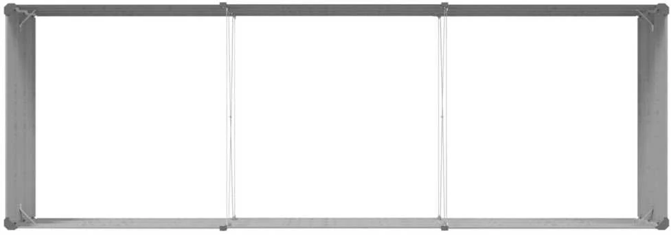 Lovelis Šviesiai pilka 290 x 100 x 45 cm Galvanizuotas plienas
