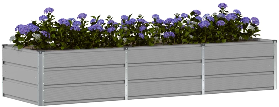 Lovelis Šviesiai pilka 240 x 80 x 45 cm Plienas