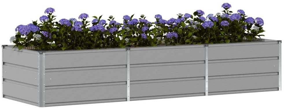 Lovelis Šviesiai pilka 240 x 80 x 45 cm Plienas