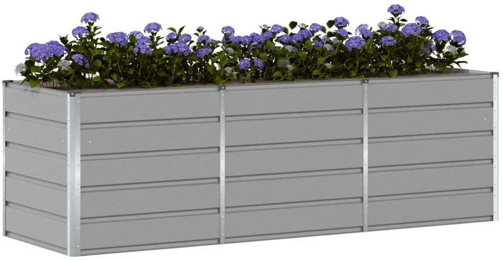 Lovelis Šviesiai pilka 240 x 80 x 75 cm Plienas