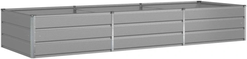 Lovelis Šviesiai pilka 290 x 100 x 45 cm Galvanizuotas plienas