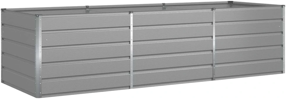 Lovelis Šviesiai pilka 290 x 100 x 75 cm Galvanizuotas plienas