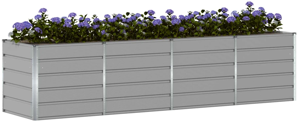 Lovelis Šviesiai pilka 320 x 80 x 75 cm Plienas