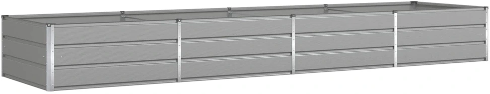 Lovelis Šviesiai pilka 385 x 100 x 45 cm Galvanizuotas plienas