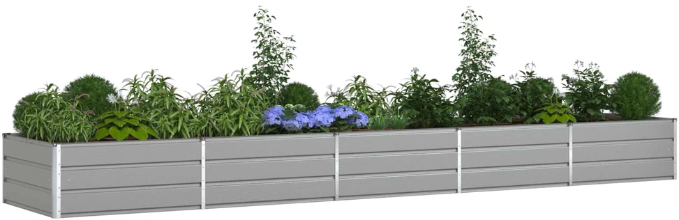 Lovelis Šviesiai pilka 480 x 100 x 45 cm Galvanizuotas plienas